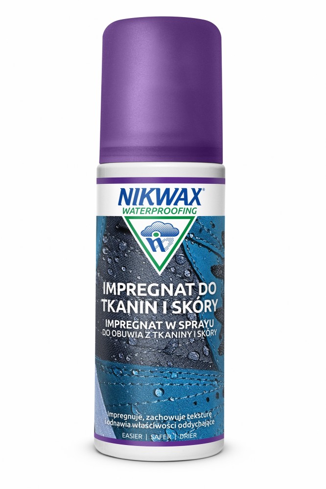 Impregnat do butów z tkaniny i skóry Nikwax 125 ml atomizer