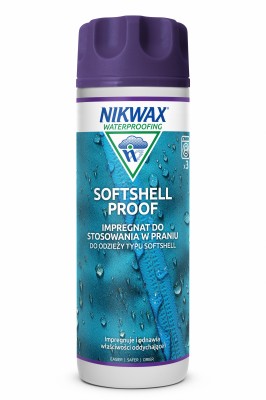Impregnat do odzieży Nikwax Softshell Proof Wash-In 300 ml