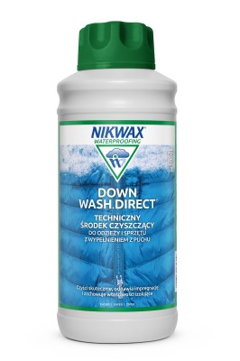 Płyn do prania ubrań i sprzętu wypełnionego puchem Nikwax Down Wash 1 L