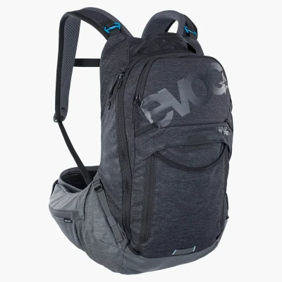 Plecak rowerowy z protektorem Evoc Trail Pro 16L black - carbon grey 100118128 L/XL