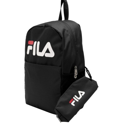 Plecak z piórnikiem Fila  Favoriten Back To School 19L czarny 