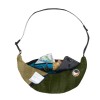 Saszetka na ramię torba składana Ticket to the Moon Upcycled Sling Bag Army Green-Brown TMSLBR2408