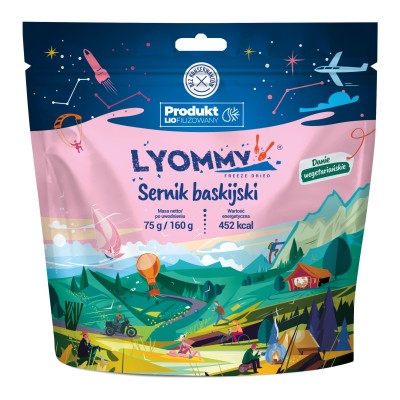 Liofilizat Lyommy Sernik baskijski 160g