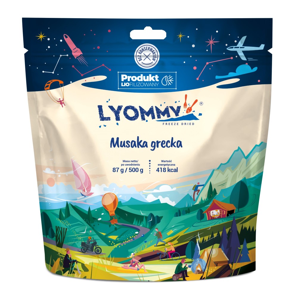 Liofilizat Lyommy Musaka grecka 500g