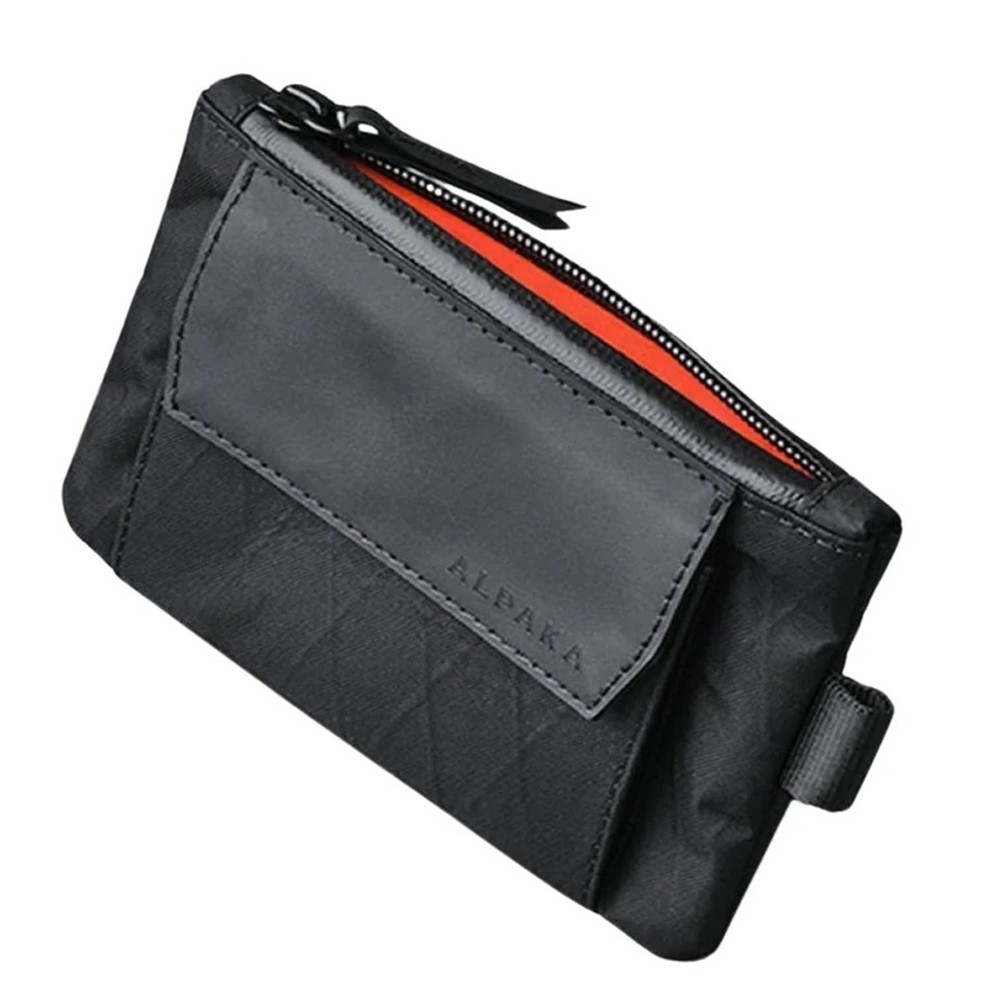 Saszetka Alpaka Zip Pouch Coin black