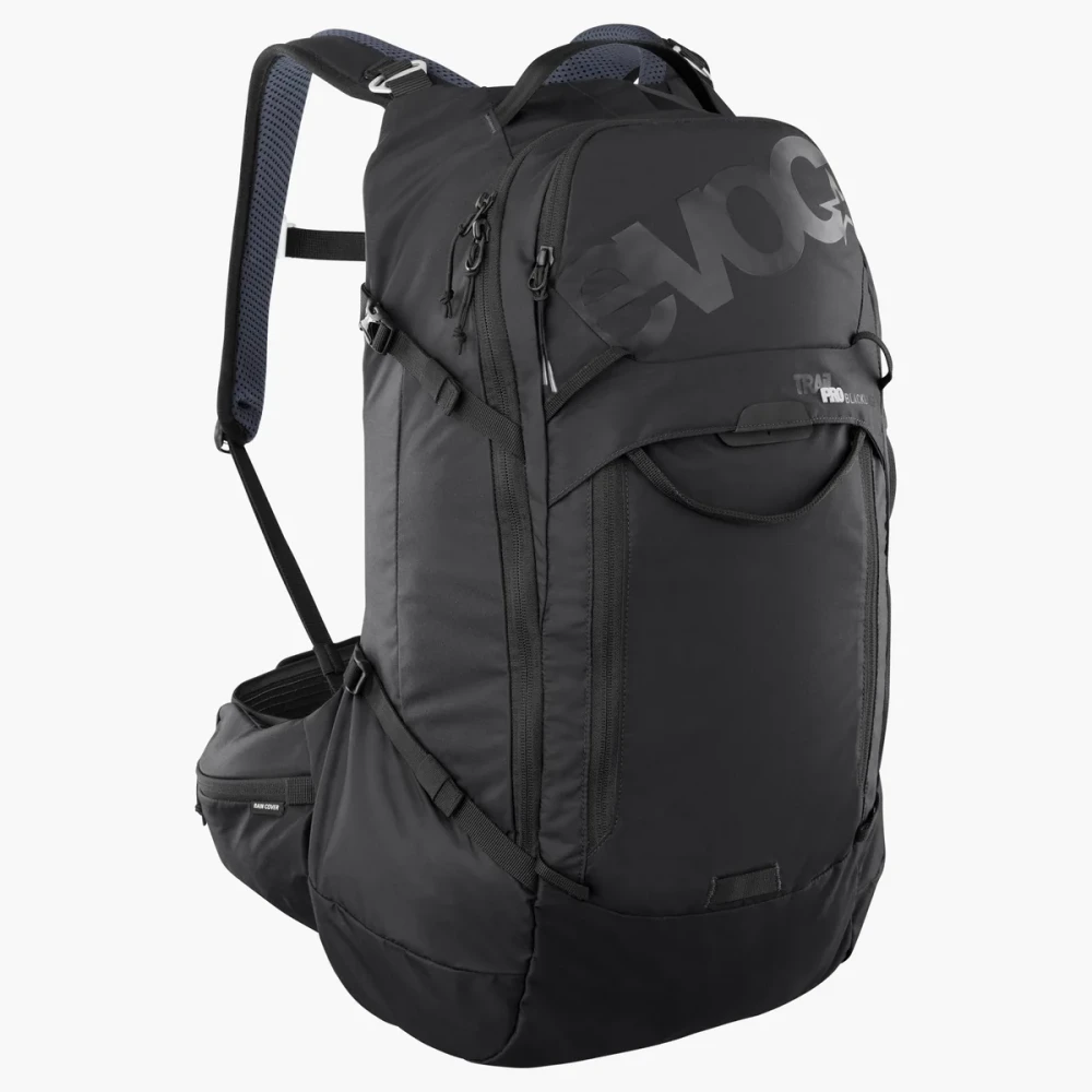 Plecak rowerowy z protektorem Evoc Trail Pro Blackline 26L black 100117100 L/XL