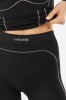 Getry termoaktywne damskie Viking Etna 2.0 Pants Bamboo 0948 czarno-fioletowy