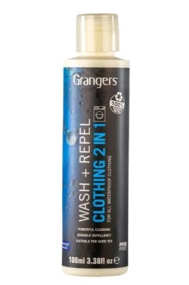 Płyn do prania i impregnacji odzieży turystycznej Granger's Clothing Wash&Repel 2in1 100 ml 
