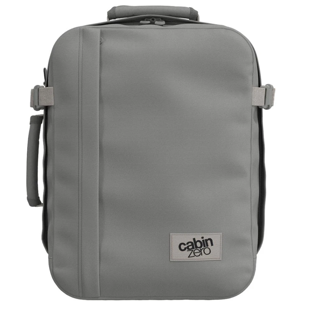 Plecak bagaż podręczny do samolotu z kieszenią na laptop CabinZero Classic Tech 28L CZ33 Silver Storm (40x30x20cm Ryanair, Wizz Air)
