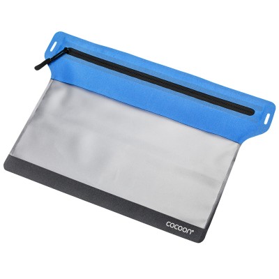 Etui na dokumenty Cocoon Zippered Flat Document Bag grey-blue M 27 x 22 cm