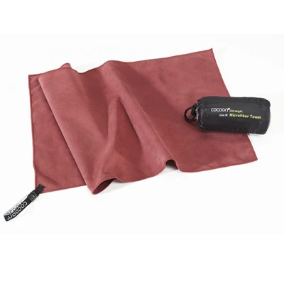 Ręcznik szybkoschnący z mikrofibry Cocoon Ultralight M 90 x 50 cm marsala red