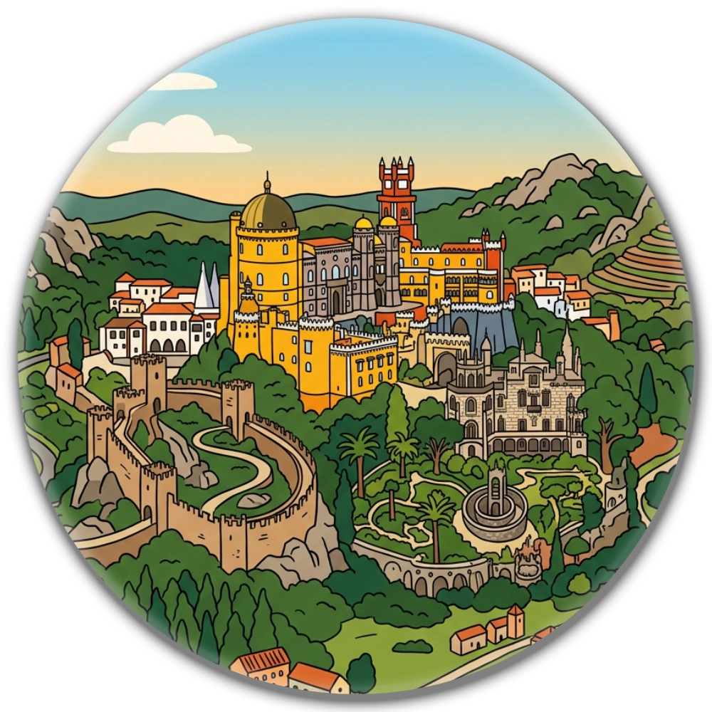 przypinka turystyczna Sintra.webp