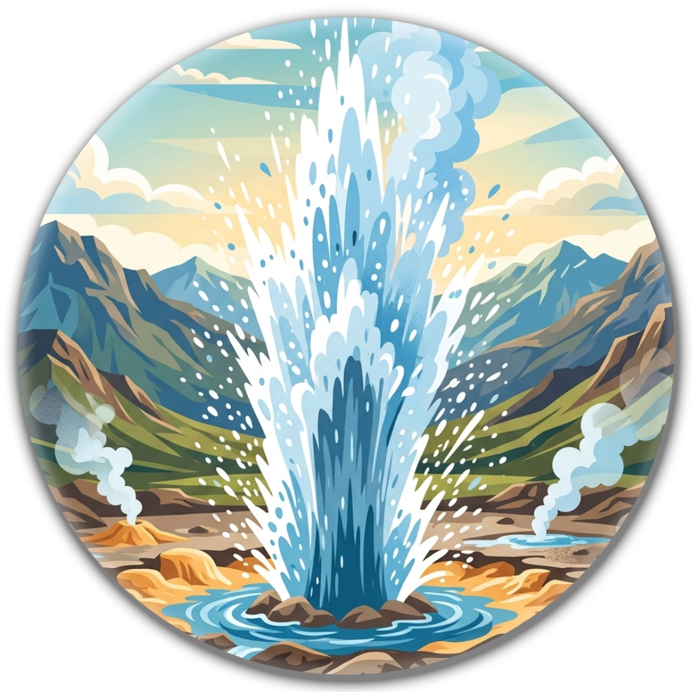 przypinka turystyczna Geysir.webp
