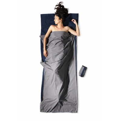 Wkładka podróżna bawełniana Cocoon TravelSheet Cotton tuareg-elephant grey