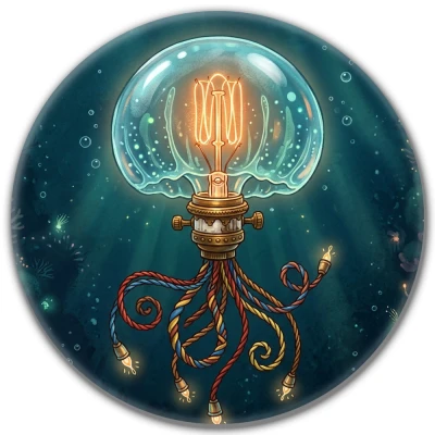 Przypinka pin Mohilo – Meduza: Głębinowy urok 58mm