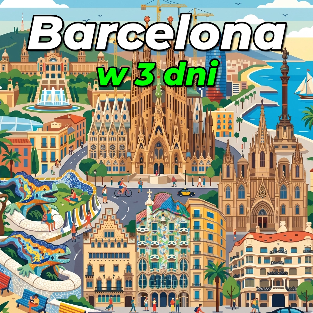 Barcelona w 3 dni: Gotowy plan zwiedzania i przewodnik