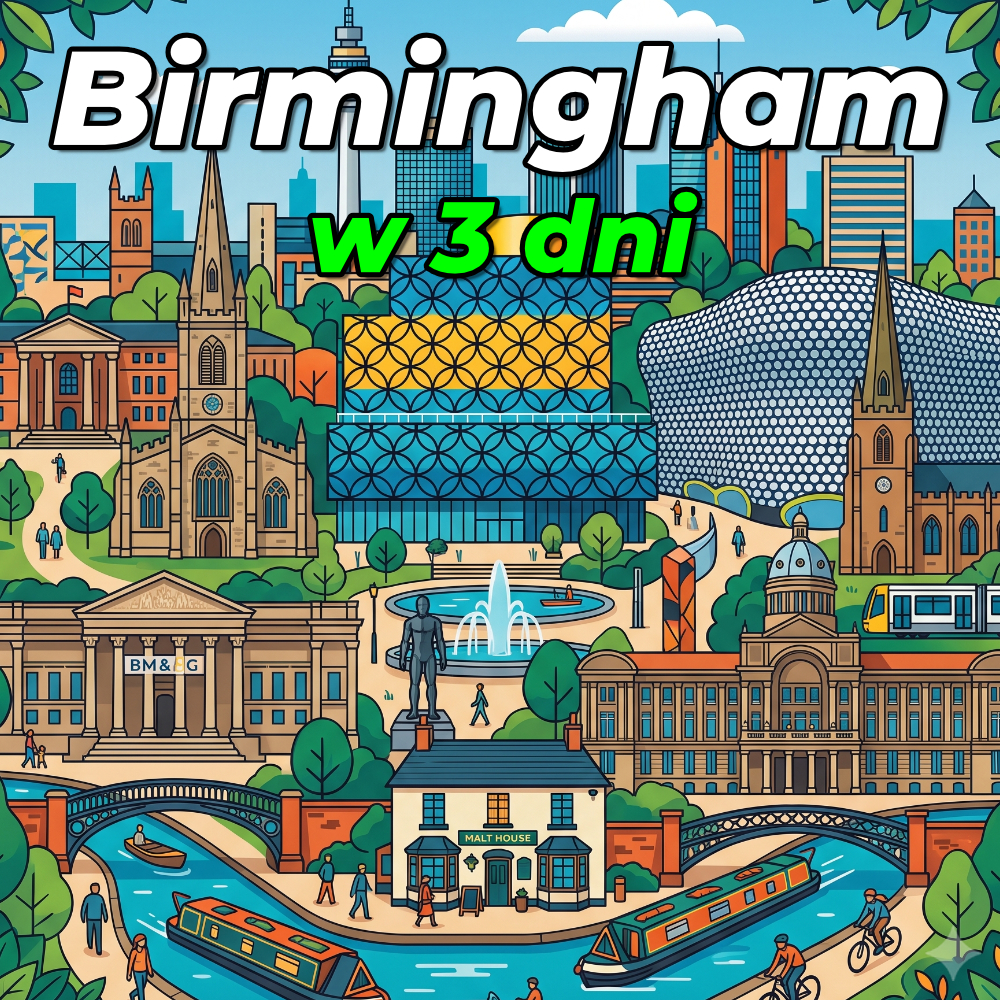 Birmingham w 3 dni – Twój kompletny przewodnik