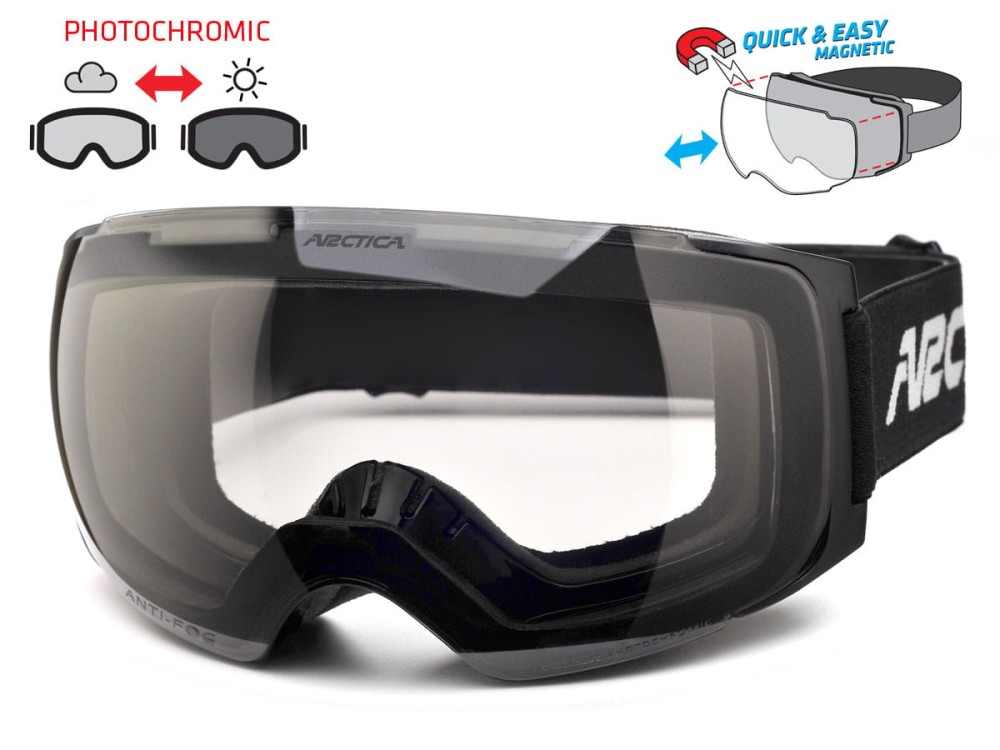 Gogle Narciarskie Arctica G-105FP z magnetycznymi soczewkami