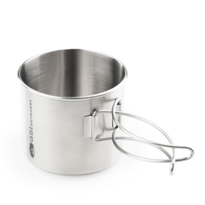 Garnek GSI Outdoors Glacier Stainless Bottle  Cup/Pot 591ml