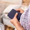 Portfel z ochroną przed kradzieżą Lifeventure RFID Wallet Recycled Navy Blue