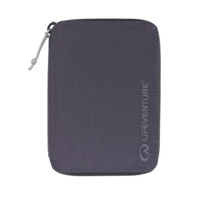 Portfel z ochroną przed kradzieżą Lifeventure RFID Mini Travel  Wallet Recycled Navy Blue