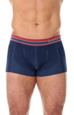 Bokserki męskie Brubeck Active Wool BX10870 granatowy