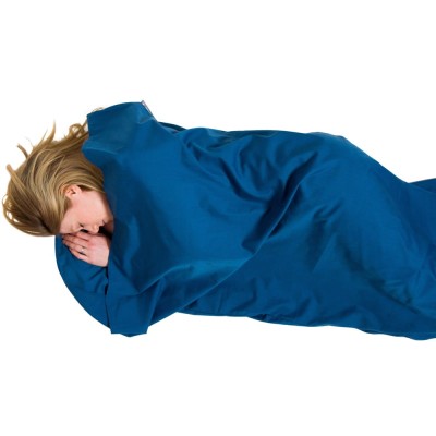 Wkładka do śpiwora Lifeventure Polycotton Sleeping Bag Liner Rectangular Navy 