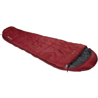 Śpiwór High Peak TR 350 230x85x55 cm bordowo-szary