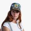 Czapka z daszkiem Buff Trucker Cap National Geographic Scarlett Macaw