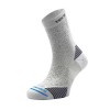 Skarpety do biegania Teko ecoRUN Short Crew Light Half Cushion 2.0 White
