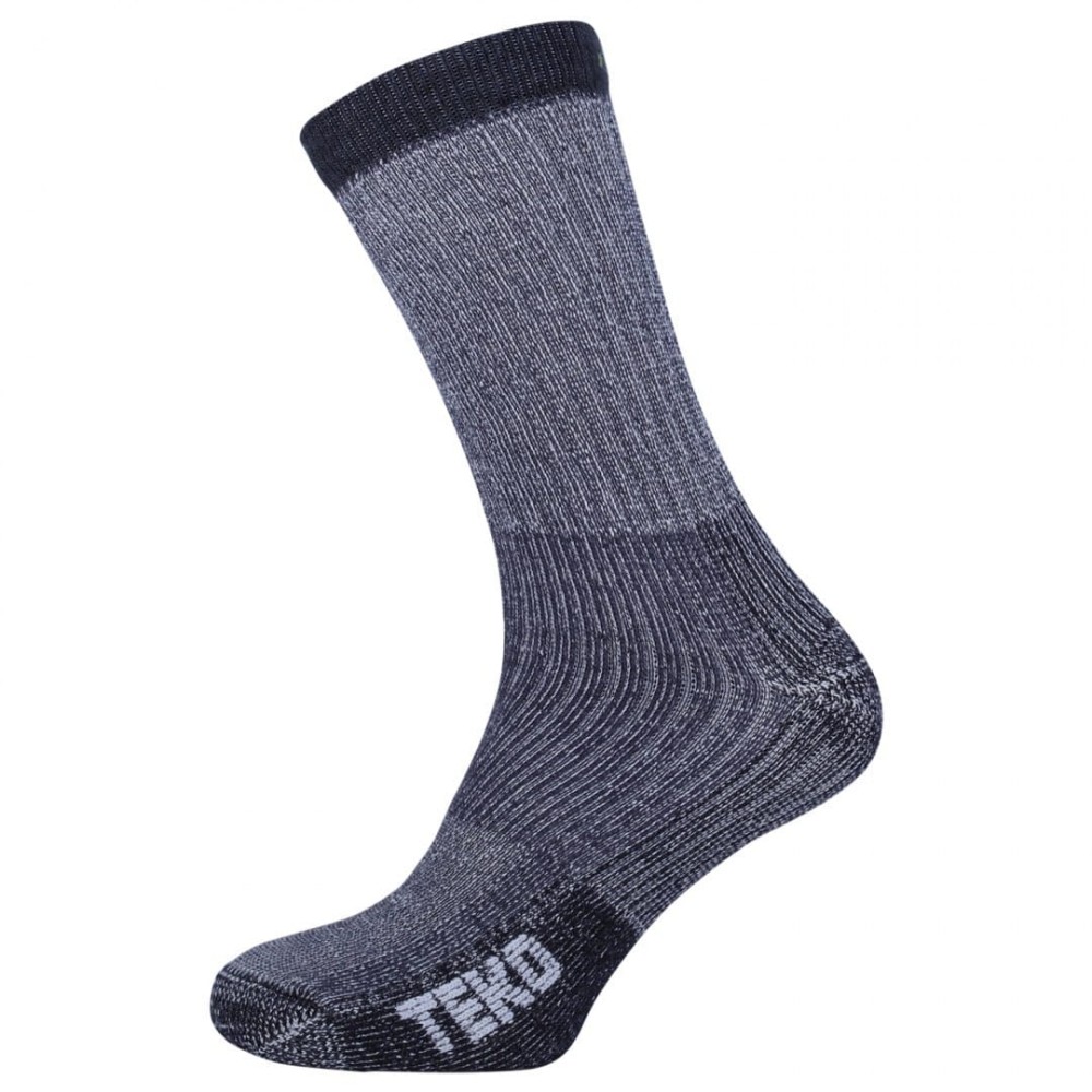 Skarpety z wełny Merino Teko ecoHIKING Light Half Cushion 2.0 Charcoal