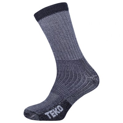 Skarpety z wełny Merino Teko ecoHIKE Light Half Cushion 2.0 Charcoal 