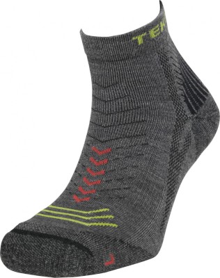 Skarpety z merino Teko ecoRUN Enduro Light Half Cushion 2.0 Granite