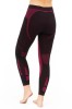 Getry termoaktywne damskie Brubeck Dry LE13260 czarny/fuksja