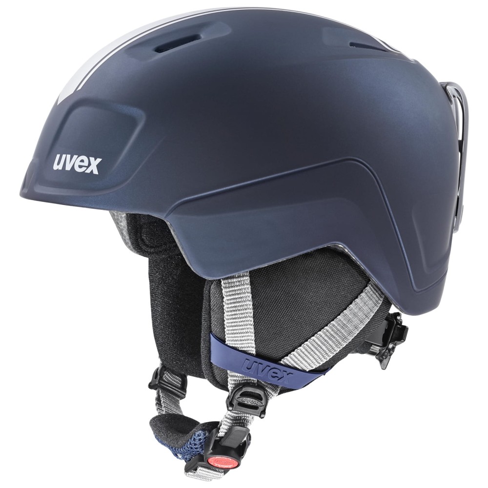 Kask narciarski dziecięcy Uvex Heyya Pro 90 granatowy race mat