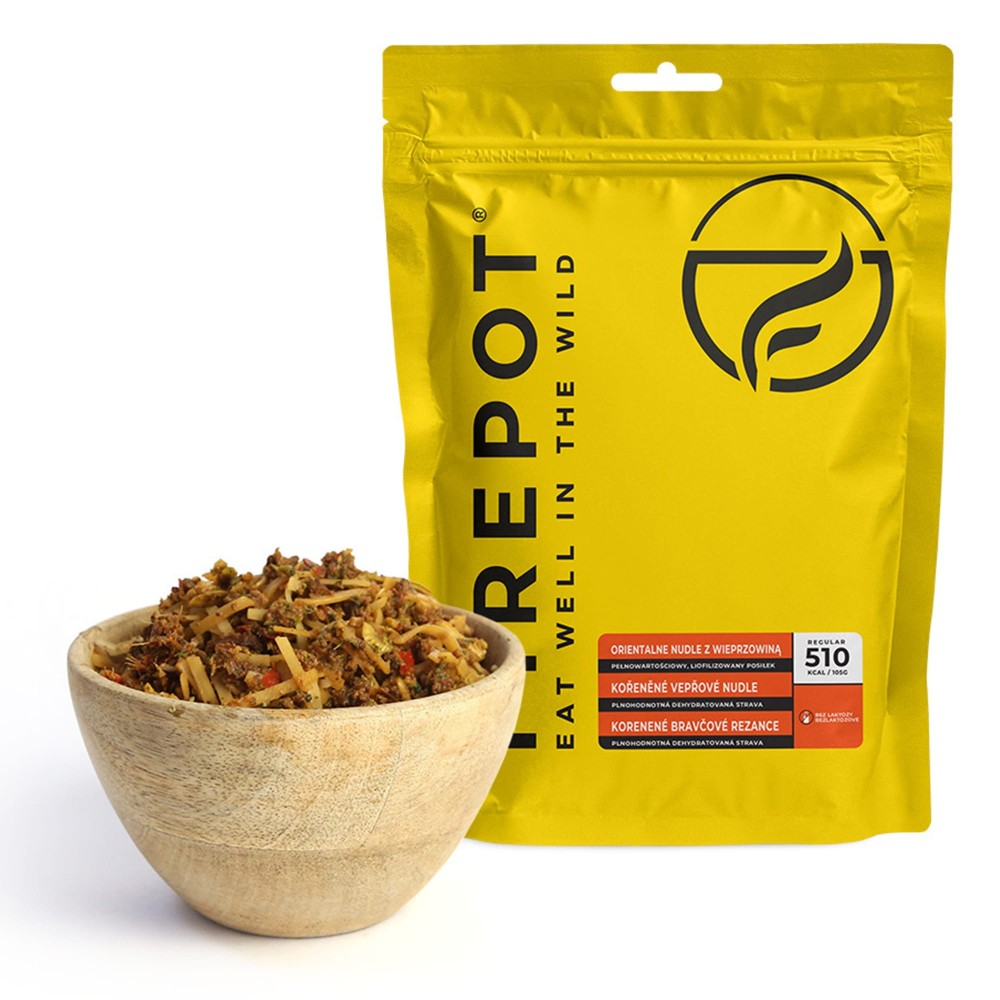 Liofilizat Firepot Orientalne nudle z wieprzowiną 105g