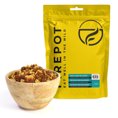 Posiłek suszony Firepot Orzo z sosem Bolognese 135g
