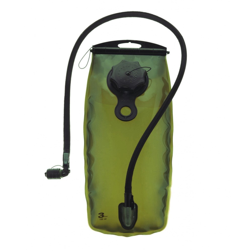 Bukłak na wodę wojskowy Source Tactical Gear WXP 3l czarny (czarna rurka)
