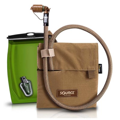 Bukłak na wodę z pokrowcem Source Tactical Gear Kangaroo 1l coyote