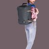 Plecak bagaż podręczny do samolotu CabinZero 28 L CZ08 Black Sand (40x30x20cm Ryanair,Wizz Air)