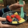 Zestaw naczyń turystycznych Humangear GoKit Light 5 charcoal-blue