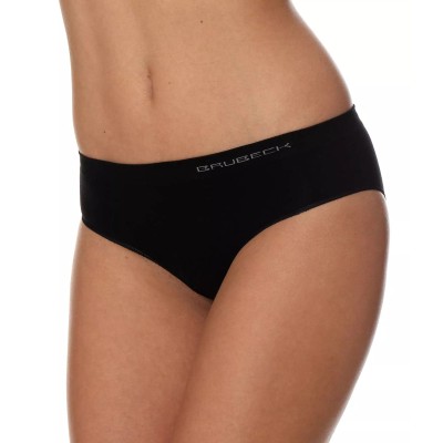Majtki damskie hipster bawełniane Brubeck Comfort Cotton HI00043A czarny