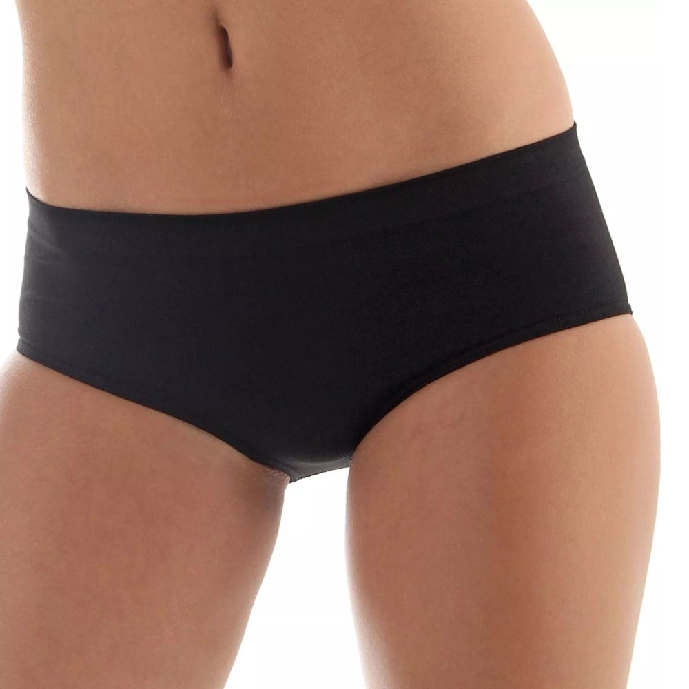 Majtki damskie classic bawełniane Brubeck Comfort Cotton HI00090A czarny