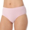 Majtki damskie classic bawełniane Brubeck Comfort Cotton HI00090A pudrowy róż