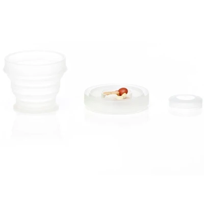 Kubek turystyczny składany Humangear GoCup przeźroczysty 118ml S