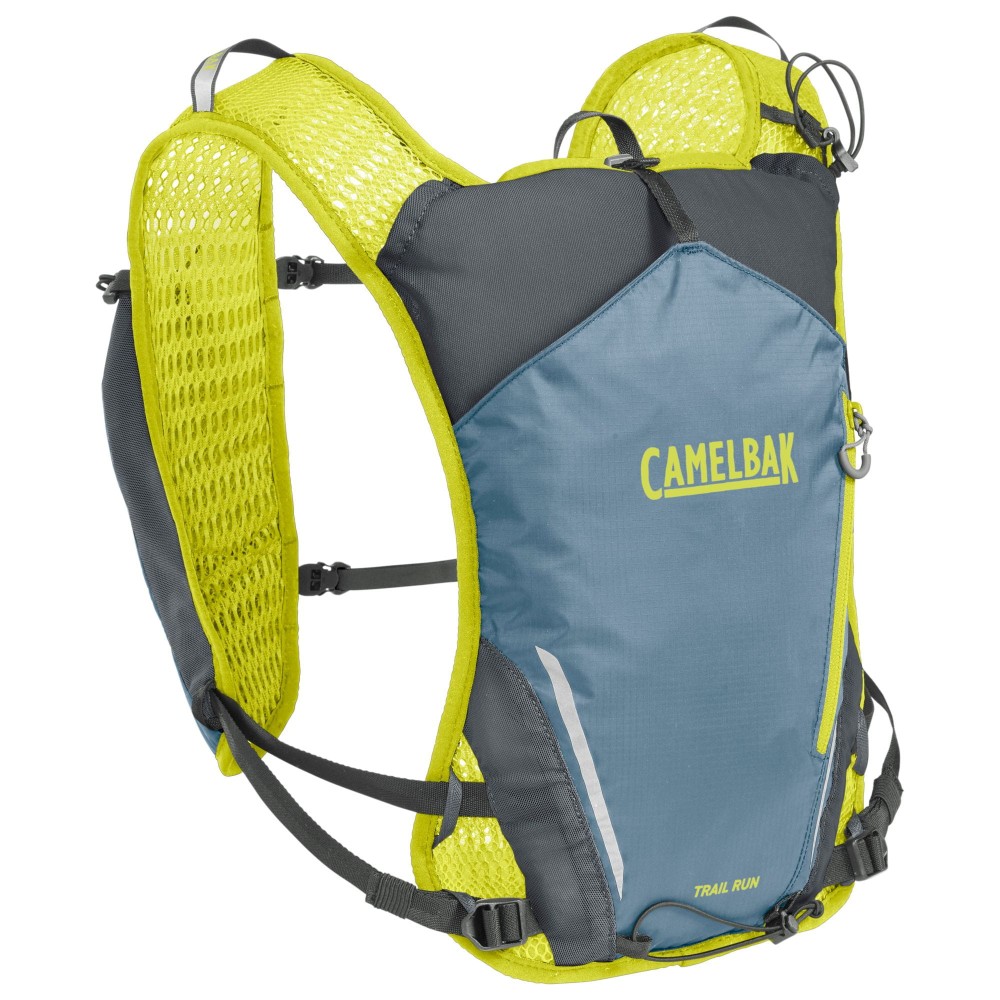 Kamizelka biegowa damska z dwoma bidonami Flask Camelbak Women's Trail Run Vest smoke blue