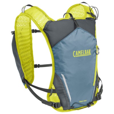 Kamizelka biegowa damska z dwoma bidonami Flask Camelbak Women's Trail Run Vest smoke blue