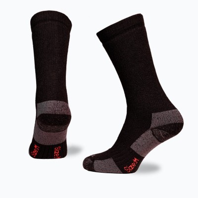 Skarpety trekkingowe Teko Tactical Merino Boot Crew Height czarny