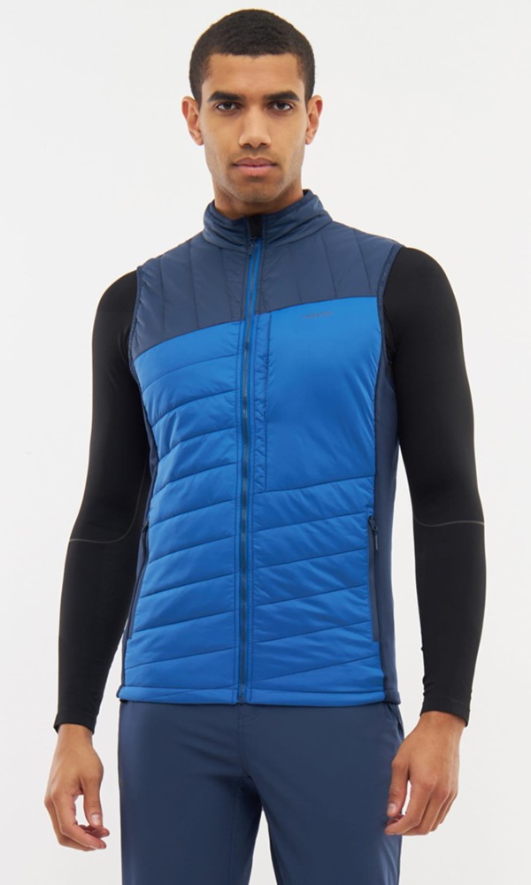Kamizelka męska z ociepleniem Primaloft Viking Blast 1915 granatowo-niebieski