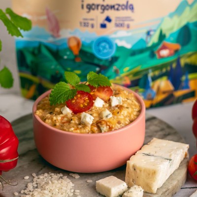 Liofilizat Lyommy Risotto z pomidorami i gorgonzolą 350g